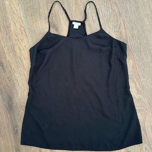 J. Crew women's tank top. Color Black. Size 6.